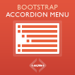 AP Bootstrap Accordion Menu